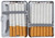 Silver Cross Angles (14 Kings) MetalPlated Elastic Bands Cigarette Case & Stash Box