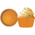MADE IN USA Pack of 144 Thick Grease Resistant Fluted Cupcake Liners (Trick Or Treat Halloween Surprise)