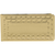 Set of 2 ChromePlated Stainless Steel Money Clips in Gold (Grecian Key Print)