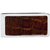 Set of 2 ChromePlated Stainless Steel Money Clip With Leather Insert (Crocodile Brown)
