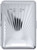 Silver Sun Rays (14 Kings) MetalPlated Elastic Bands Cigarette Case & Stash Box