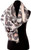 Cashmere & Rayon Wrap Shawl for Women Winter Extra Large (68" X 29") Pashmina Scarf (Caramel Leopard With Leopard Belt Design)