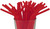 Made in USA Pack of 250 Red Flexible (8.25" X 0.23") Unwrapped Plastic Drinking Straws (FDAapproved, Nontoxic, BPAfree)