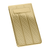 Set of 2 ChromePlated Stainless Steel Money Clips in Gold (Wavy Lines)
