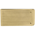 Set of 2 ChromePlated Stainless Steel Money Clips in Gold (Wavy Lines)
