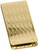 Set of 2 ChromePlated Stainless Steel Money Clips in Silver (Cross Pattern)