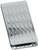 Set of 2 ChromePlated Stainless Steel Money Clips in Silver (Cross Pattern)