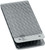 Set of 2 ChromePlated Stainless Steel Money Clips in Silver (Cross Pattern)