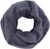 Winter Faux Fur Thick Neck Warmer Circle Loop Scarf Wrap (Solid Gray)