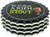 I'm All About A Rich Stout  Pack of 4 Moisture Absorbing Ceramic Coasters For Beer Lovers With Cork Base