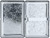 Silver Victorian Scroll (7 Kings) MetalPlated Cigarette Case & Stash Box