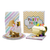 Gold Unicorn Theme Party Pack  Disposable Paper Plates, Cups, Napkins, Forks, Spoons, Gift Bags and Party Blowers  Serves 10