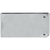 Set of 2 ChromePlated Stainless Steel Money Clip With Leather Insert (Crocodile Black)