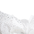 Made in USA 50 Sheet Hot Stamp Glitter Gift Tissue Paper Pack, 20" X 30" (Silver on White)