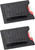 Snake Finish | Set of 2 Leather Wallet and Magnetic Money Clip | Genuine Cowhide Slim Leather | Made in India