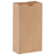 Made in USA 50Pack Brown Kraft Party Favor Treat Paper Lunch Bags, 5 X 3 X 9.5, Flat Bottom