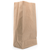 Made in USA 50Pack Brown Kraft Party Favor Treat Paper Lunch Bags, 5 X 3 X 9.5, Flat Bottom