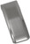 Brushed Silver Oval Stainless Steel Boxed Money Clip