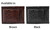 Crocodile Finish | Set of 2 Leather Wallet and Magnetic Money Clip | Genuine Cowhide Slim Leather | Made in India