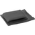 Set of 2  Made in India Genuine Cowhide Slim Leather Front Pocket Wallet and Magnetic Money Clip (Black)
