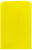 Made in USA 125Count Party Favor Yellow Paper Flat Merchandise Bags (6.25" X 9.25")