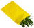 Made in USA 125Count Party Favor Yellow Paper Flat Merchandise Bags (6.25" X 9.25")