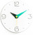 Modern Minimalist Teal & Black Wall Clock (S7097_CLOCK)