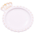 Queen's Crown Ceramic Trinket Plate and Decorative Jewelry Dish