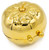 Gold Pepper Shaped Pocket Purse Portable Travel Pill Box (1 Large Compartment)-1