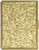 Gold Glitter Compact (9 Kings) MetalPlated Cigarette Case & Stash Box