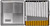 Silver Stitch Compact (Half Pack Kings) MetalPlated Cigarette Case & Stash Box