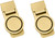 S1297 | Set of 2 ChromePlated Hinged Stainless Steel Money Clips (Orbital Design  Engravable)