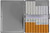 Square Link Pattern Compact (9 100s) MetalPlated Cigarette Case & Stash Box