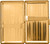 Gold Grove (Full Pack 120s) MetalPlated Cigarette Case & Stash Box