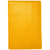 Genuine Cowhide Leather Yellow RFIDBlocking Passport Cover Case Holder & Wallet