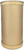 Made in USA 5Gallon Sleek and Stylish Vinyl Mylar Waste Basket (13" X 11") (Metallic Gold)