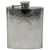 8 oz Pocket Hip Alcohol Liquor Flask in Etched Vintage Victorian Scroll Print  Made from 304 (18/8) Food Grade Stainless Steel