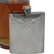 8 oz Pocket Hip Alcohol Liquor Flask in Etched Vintage Victorian Scroll Print  Made from 304 (18/8) Food Grade Stainless Steel