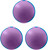 Round | Set of 3 Double Sided Compact Mirror With Brushed Metal Finish