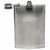 8 oz Pocket Hip Alcohol Liquor Flask in Etched Debonair Print  Made from 304 (18/8) Food Grade Stainless Steel
