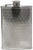 6 oz Pocket Hip Alcohol Liquor Flask in Etched 3D Cube Print  Made from 304 (18/8) Food Grade Stainless Steel