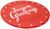 Seasons Greetings Christmas Themed Winter Holiday 8" Ceramic Accent Plate