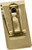 Set of 2 ChromePlated Stainless Steel Money Clips in Gold (Parallel Lines)