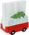 Christmas Themed Bus Ceramic Napkin Holder