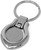 Silver Horseshoe Keychain