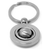 Silver Basketball Keychain