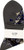 Made In Japan Pair of Blue Clover Print Women's Sheer SeeThrough Short Ankle Socks (US 68)