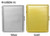 Silver Classic (20 100s) Etched MetalPlated Cigarette Case & Stash Box