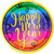 Colorful New Year Pack! Disposable Paper Plates, Napkins and Cups Set for 17 (With free extras)