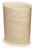 Made in USA Faux Beige Leather 5Gallon Sleek and Stylish Vinyl Waste Basket (10.25 X 12.5)